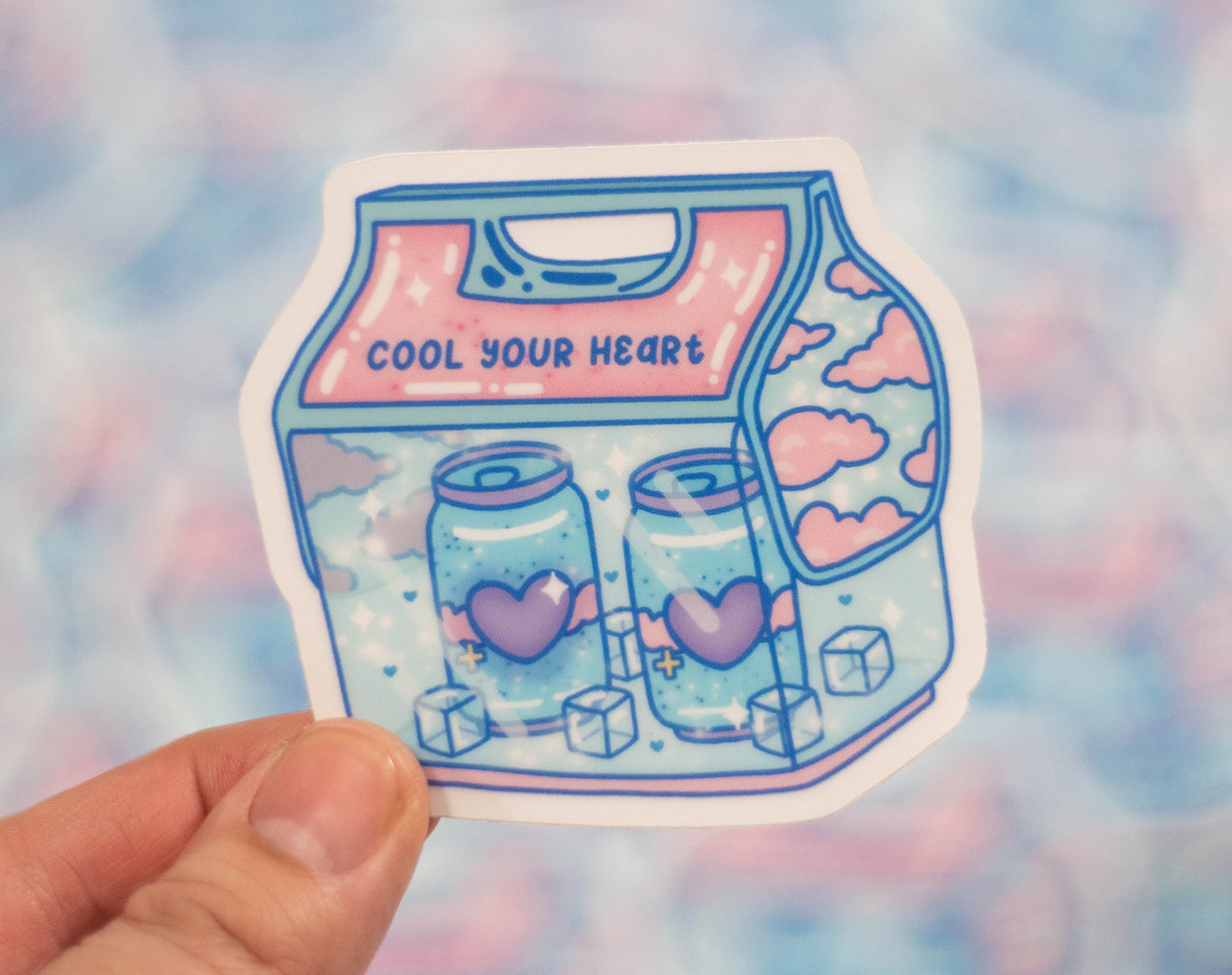 Cooler Clear Sticker