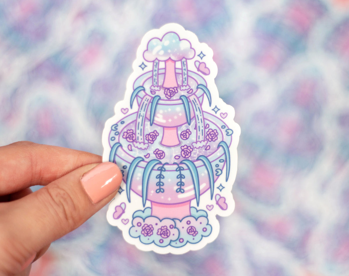 Fountain Sticker Fountain Sticker – Unicorn Eclipse
