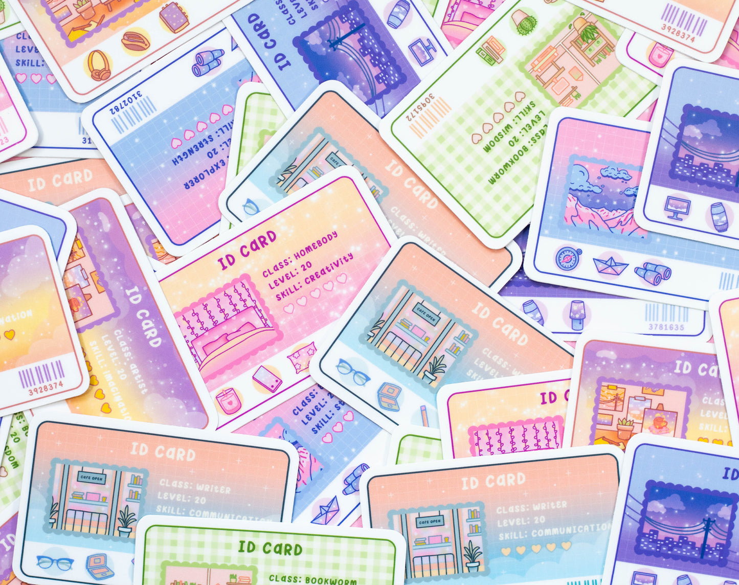 ID Card Sticker