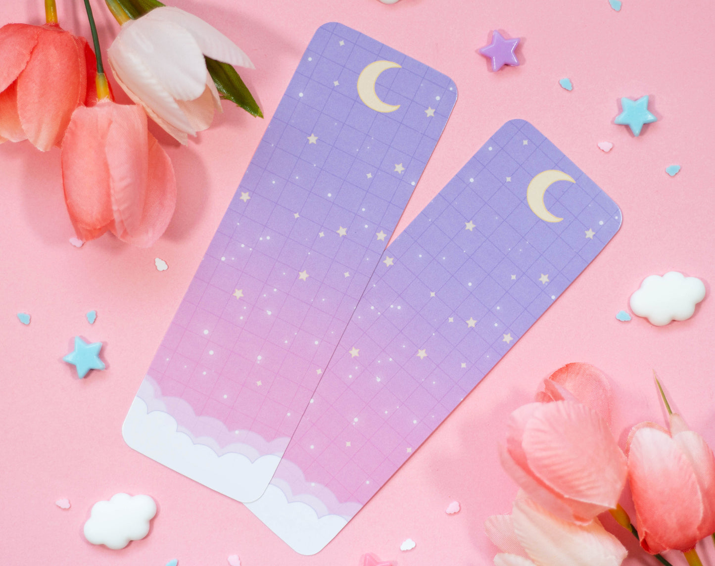 Starry Clouds Bookmark