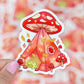 Mushroom Tent Sticker