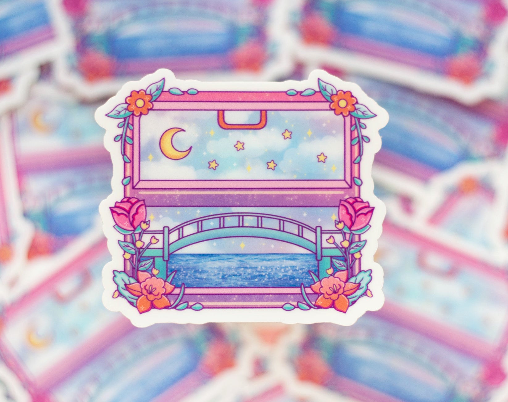 Train Window Sticker – Unicorn Eclipse