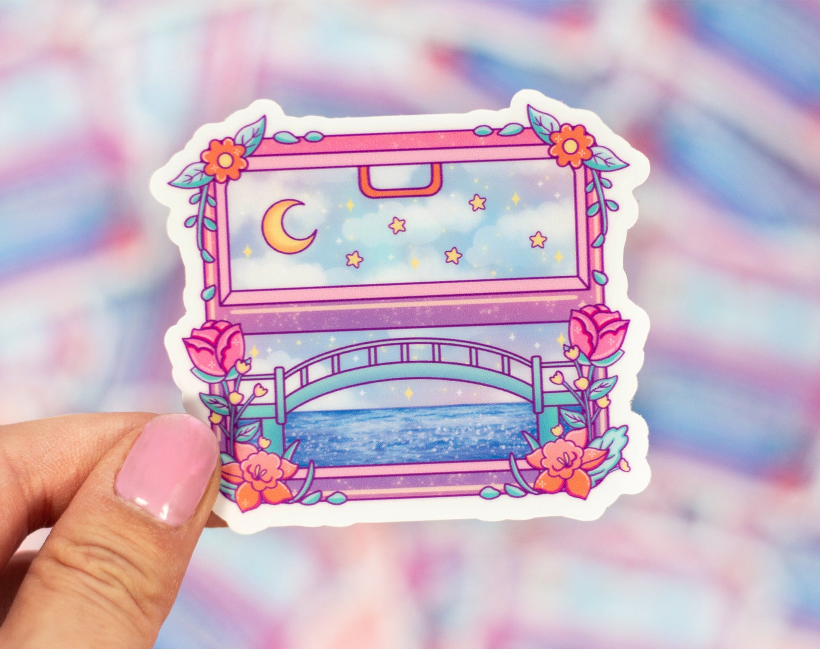 Train Window Sticker – Unicorn Eclipse